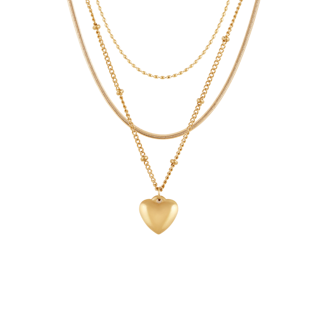 Valencia Set - Gold Necklaces Twenty Compass    Ensemble Valencia - Or