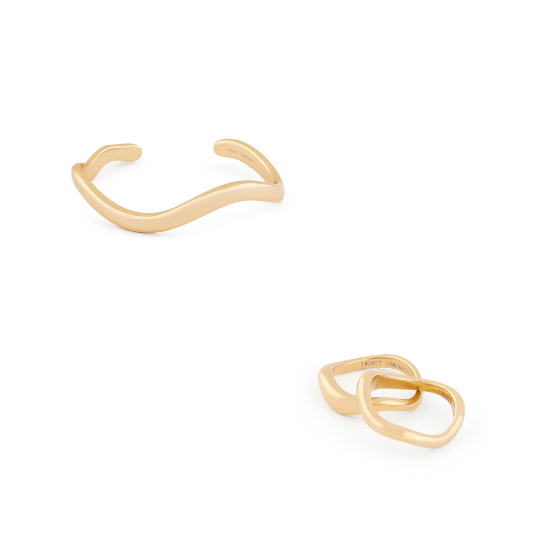 Curves Bundle - Gold Bundle Twenty Compass    Bundle Curves - Or