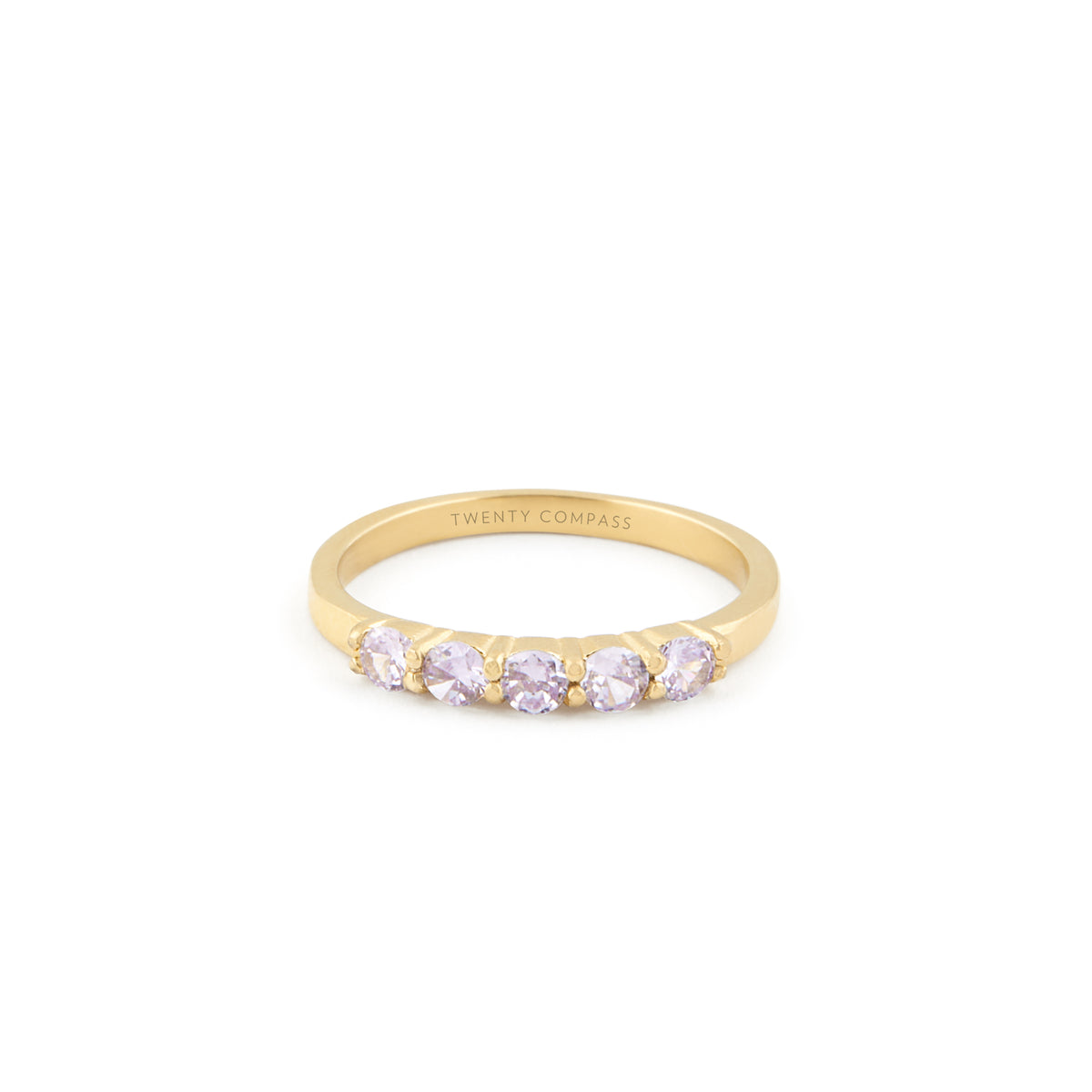 Gem Ring - Gold Rings Twenty Compass    Bague Gem - Or