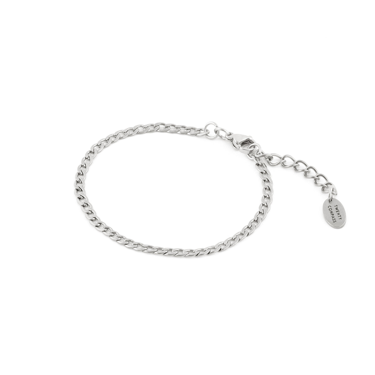 Kira Anklet - Silver Anklets Twenty Compass    Kira Anklet - Silver