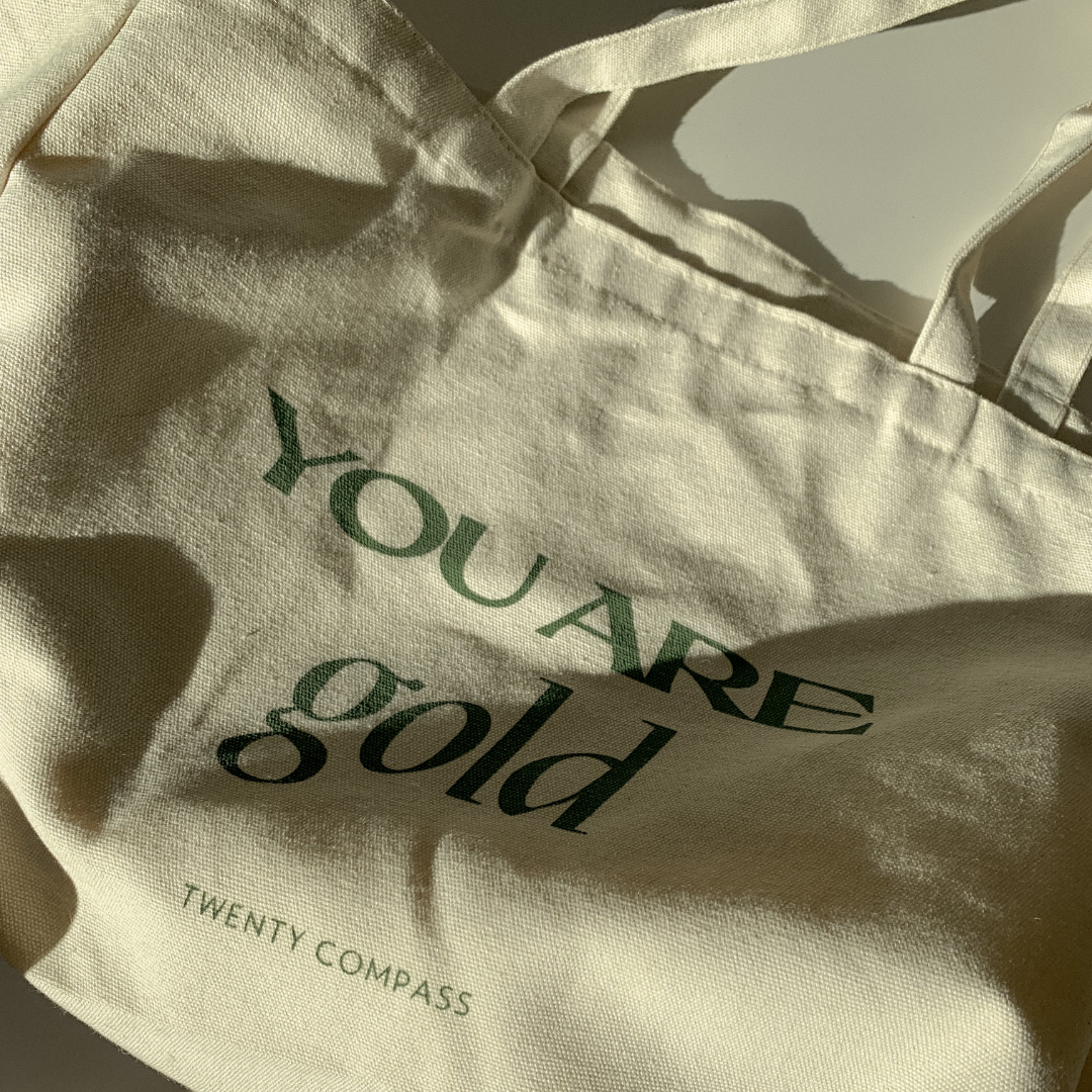 You Are Gold Tote – Twenty Compass