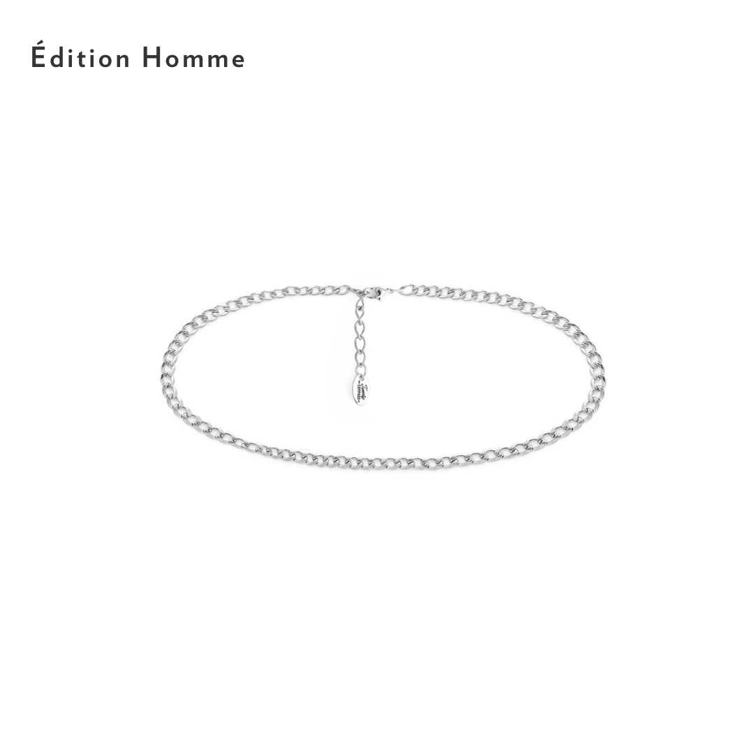 Cuban Bracelet - Silver Bracelets Twenty Compass    Cuban Bracelet - Silver
