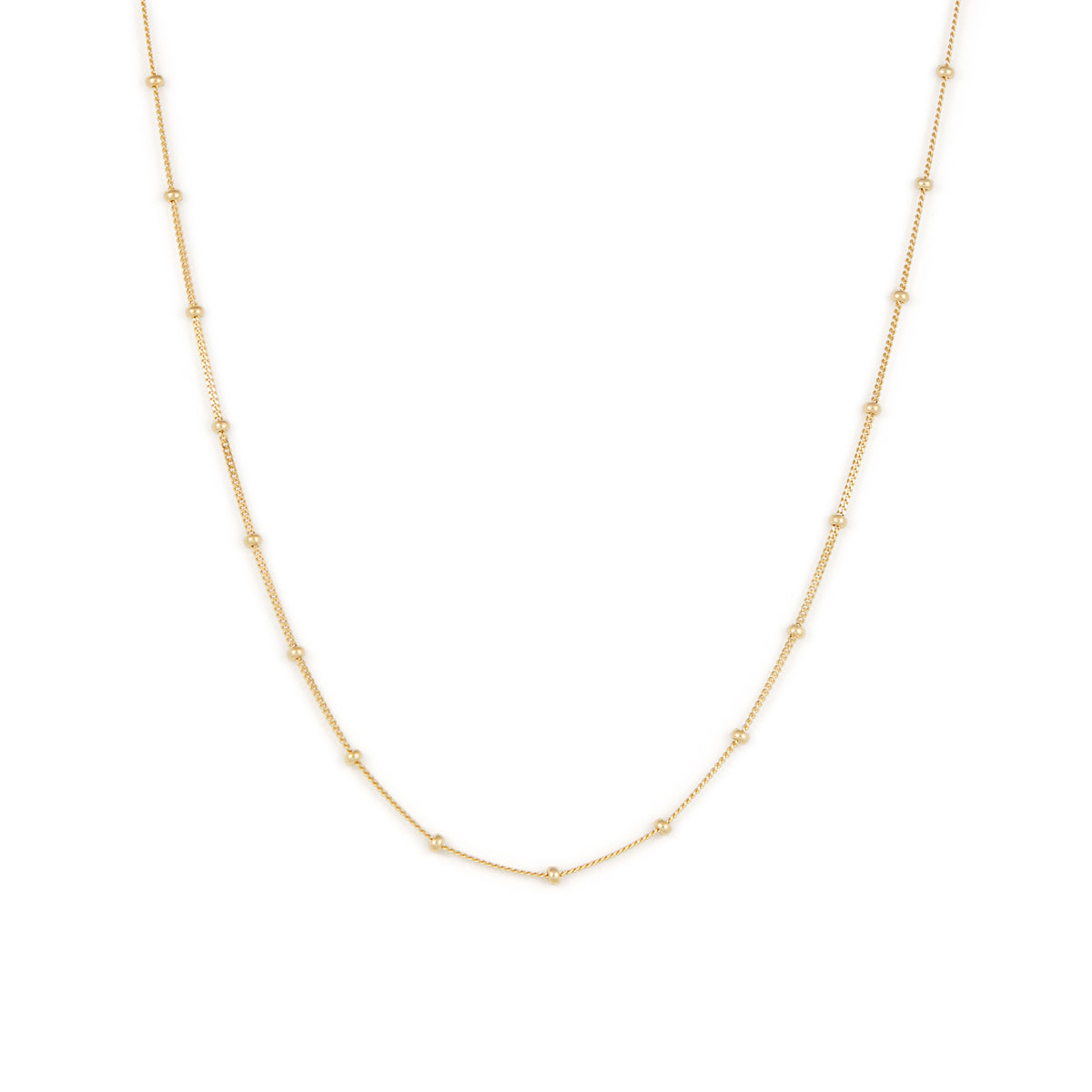 Satellite Necklace - 10 Karat Gold Necklaces Compass Luxe    10k Satellite Necklace