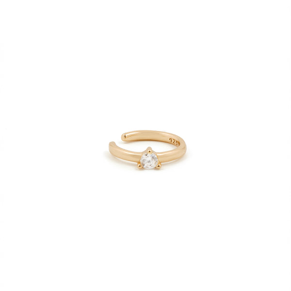 Sparkle Ear Cuff - Gold Vermeil Earrings Twenty Compass    Sparkle Ear Cuff - Gold Vermeil