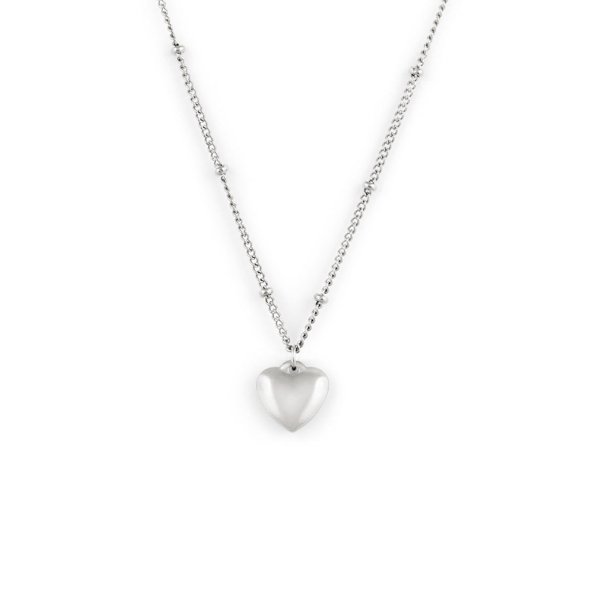 Valencia Necklace - Silver Necklaces Twenty Compass    Valencia Necklace - Silver