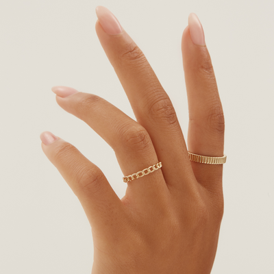 Solid Gold Rings