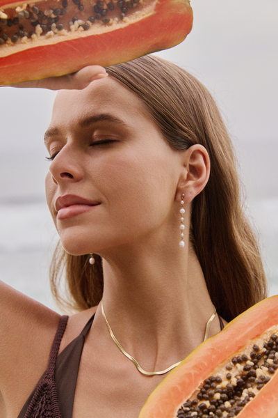 Capri Earrings - Gold