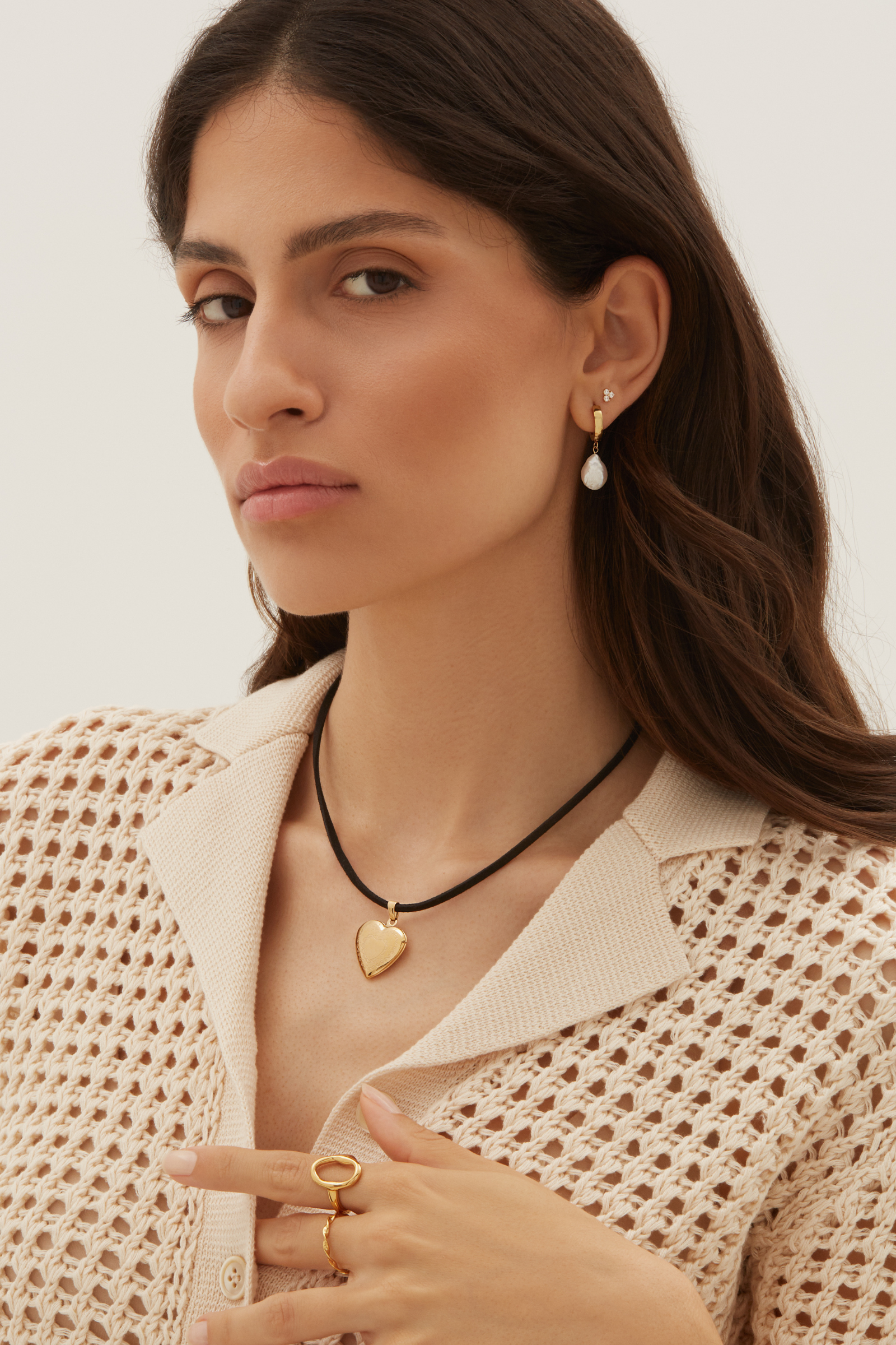 Grace Hoops - Gold Earrings Twenty Compass   