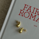 Mon Amour Earrings - Gold Vermeil Earrings Twenty Compass   