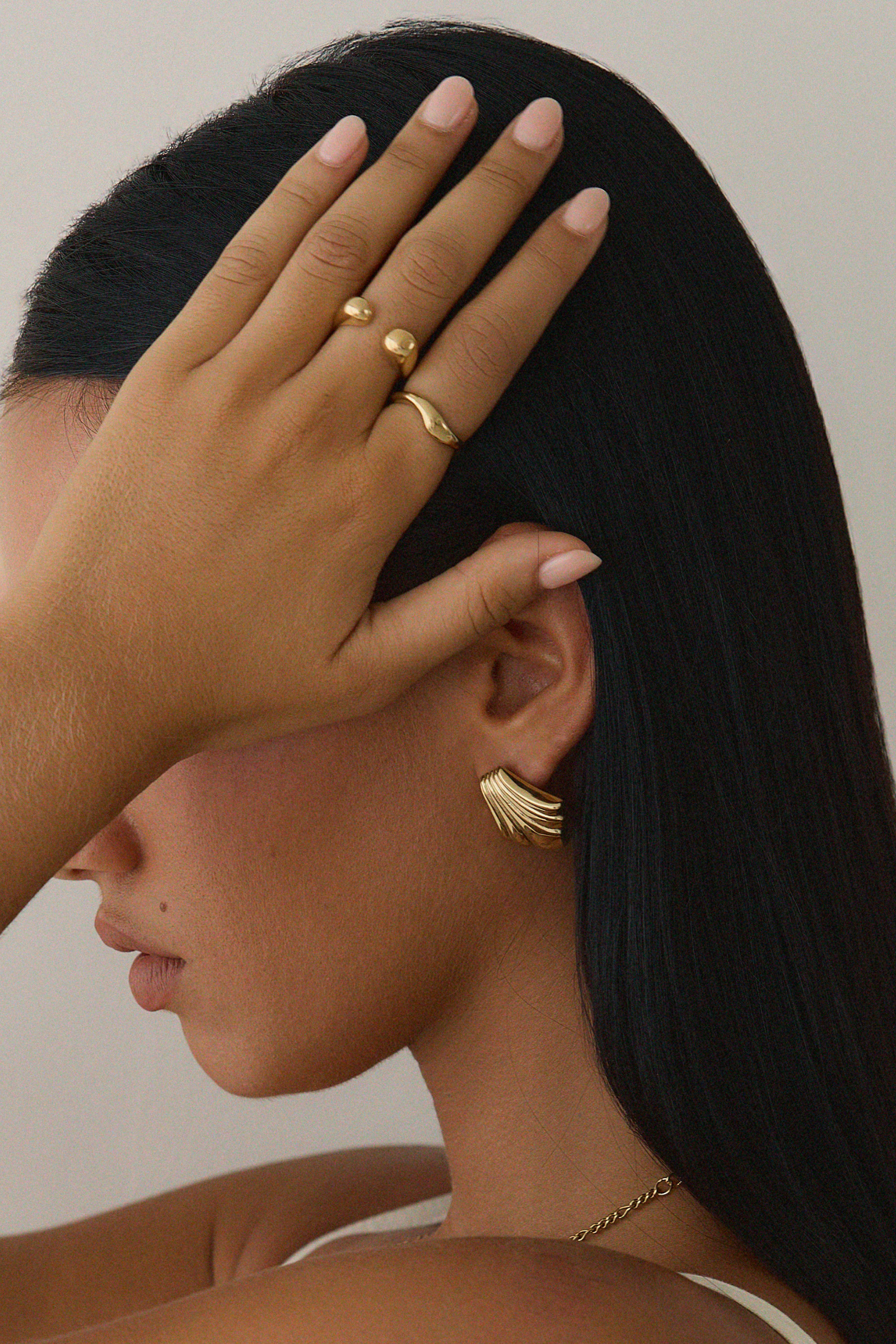 Memories Earrings - Gold Earrings Twenty Compass   