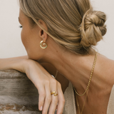 Mykonos Necklace - Gold Necklaces Twenty Compass   