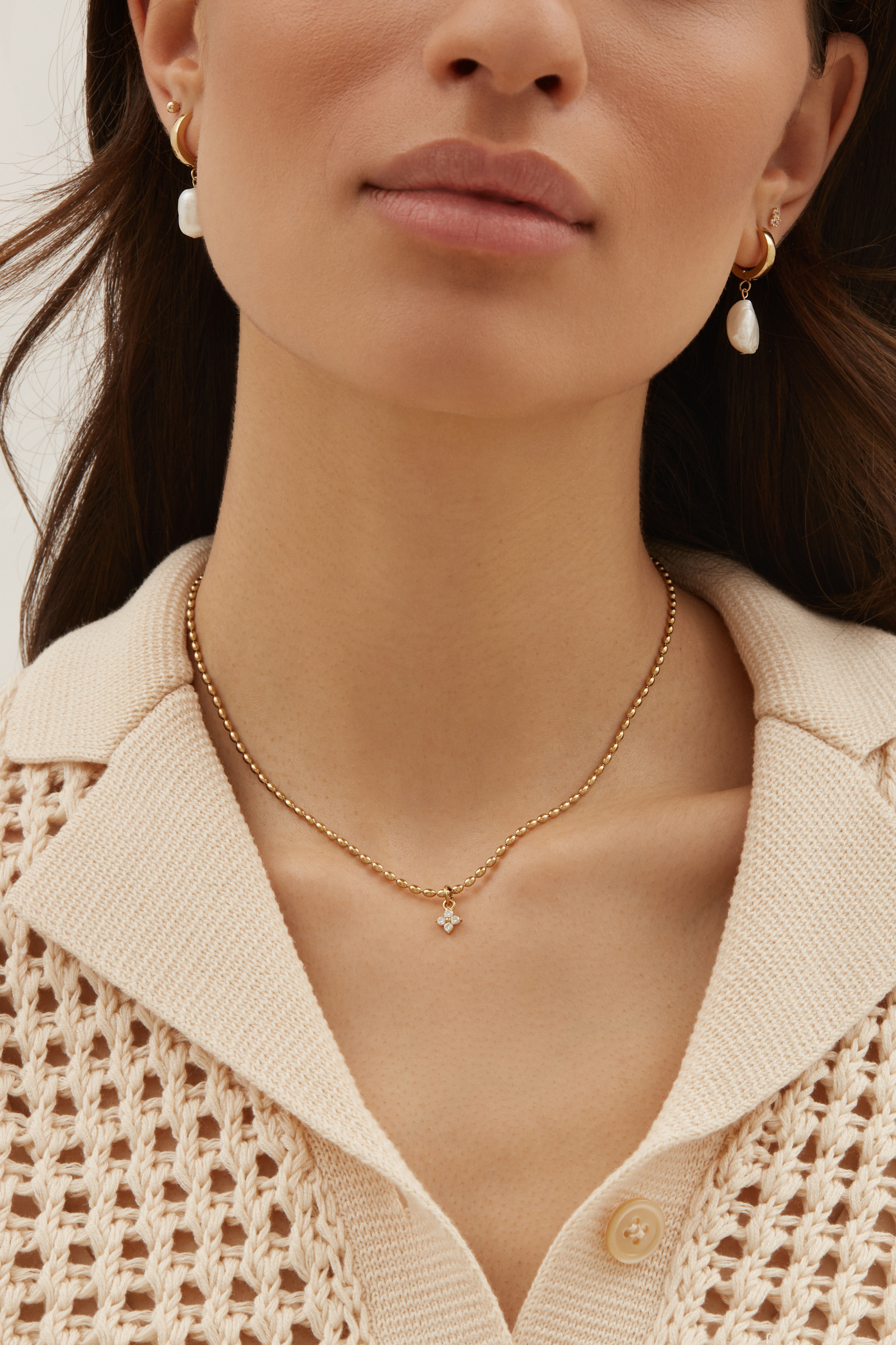 Merveilles Necklace - Gold Necklaces Twenty Compass   