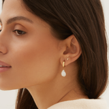 Grace Hoops - Gold Earrings Twenty Compass   