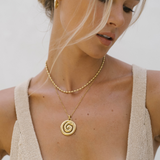 Dune Necklace - Gold Necklaces Twenty Compass   