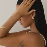 Memories Earrings - Gold Earrings Twenty Compass   