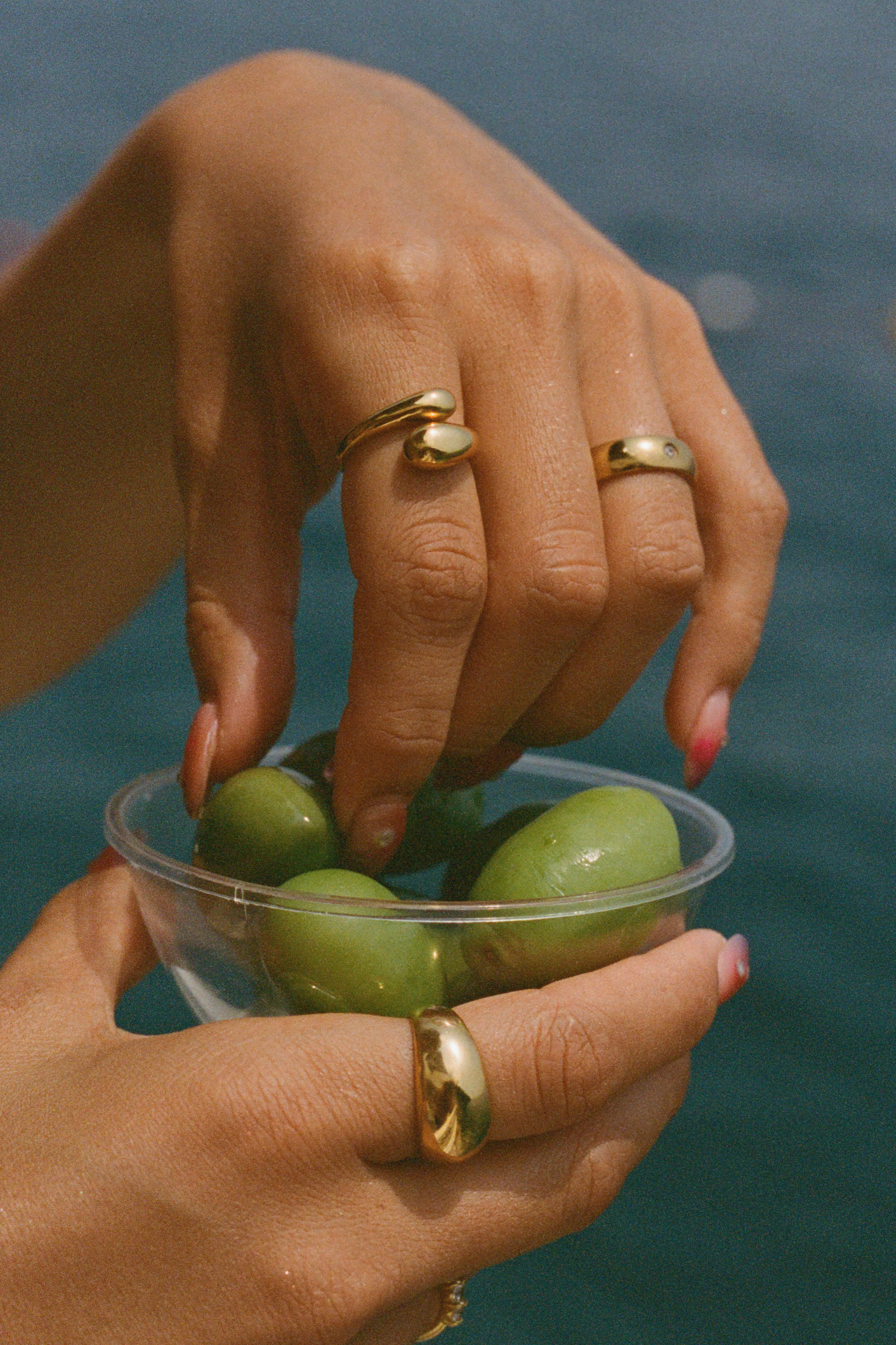 Double Dome Ring - Gold Rings Twenty Compass   