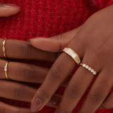 Éclat Ring - Gold Earrings Twenty Compass   