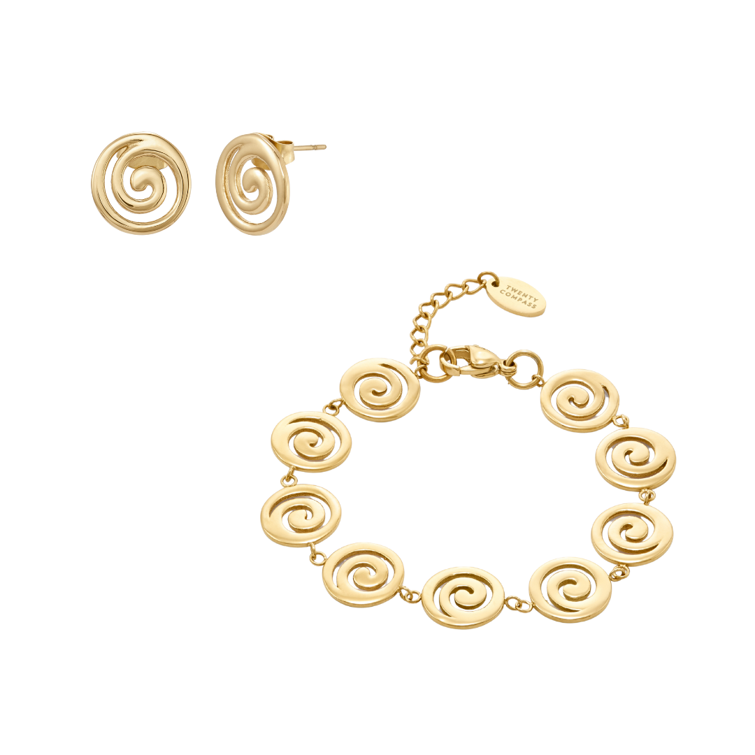 Swirl Set - Gold Swirl Set - Gold