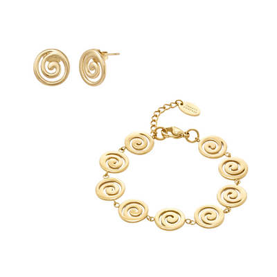 Swirl Set - Gold