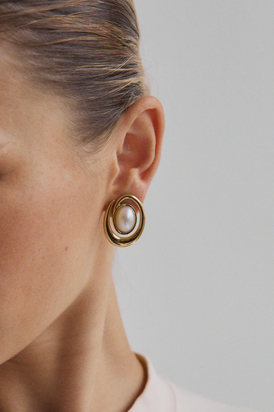 Palma Earrings - Gold