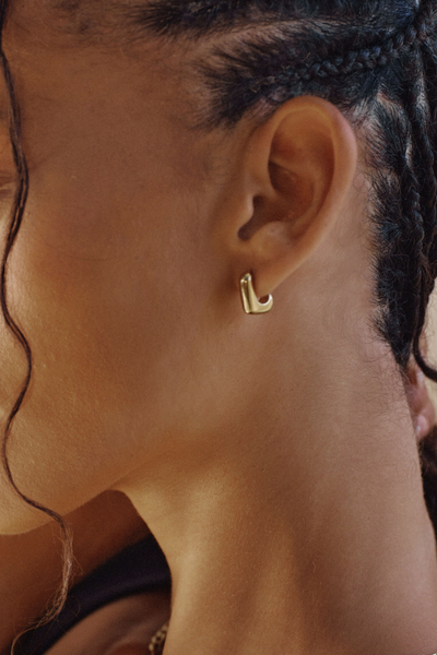 Boucles d'Oreilles Signature - Or