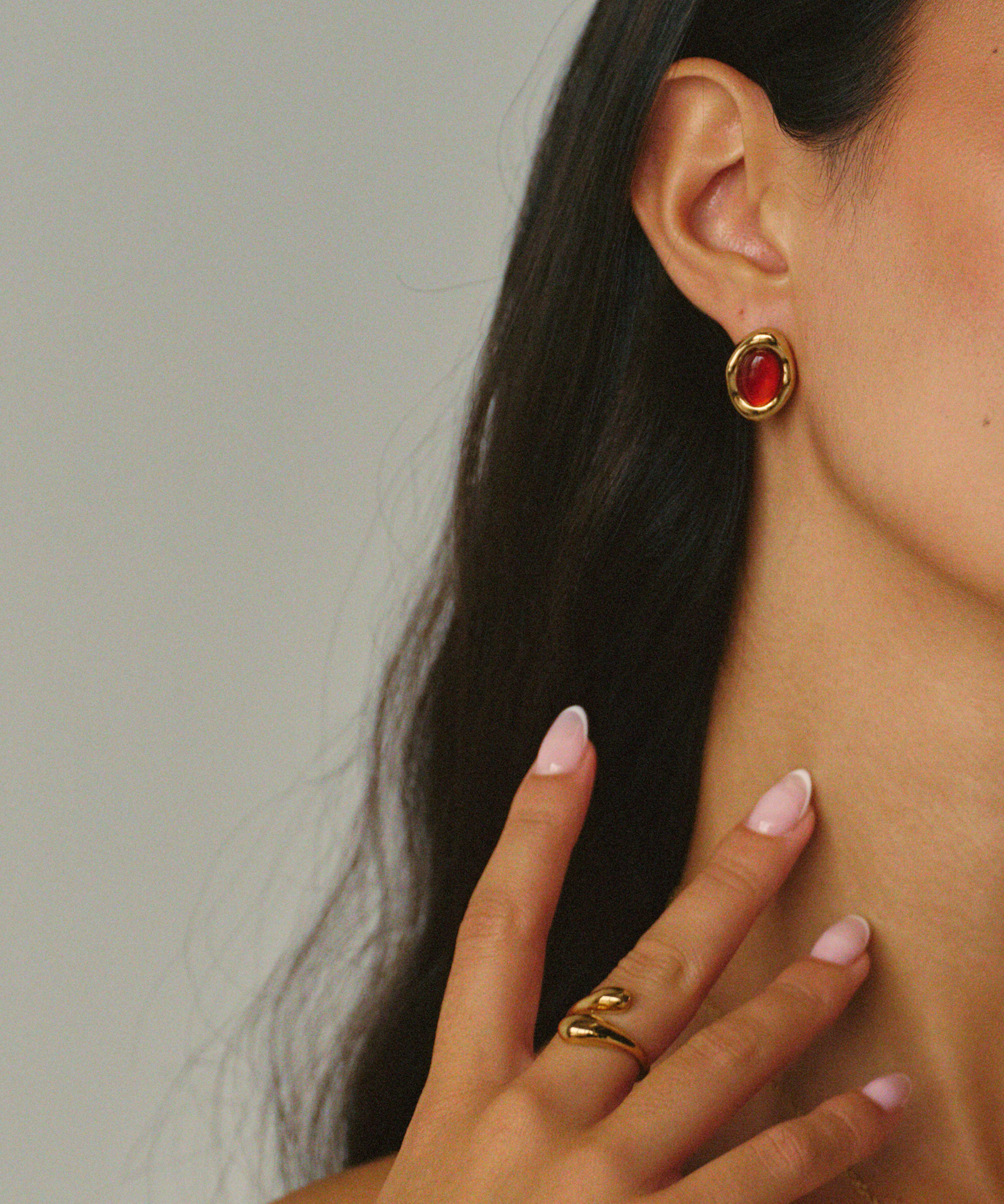 Bordeaux Earrings