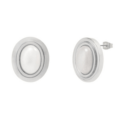 Perla Earrings - Silver