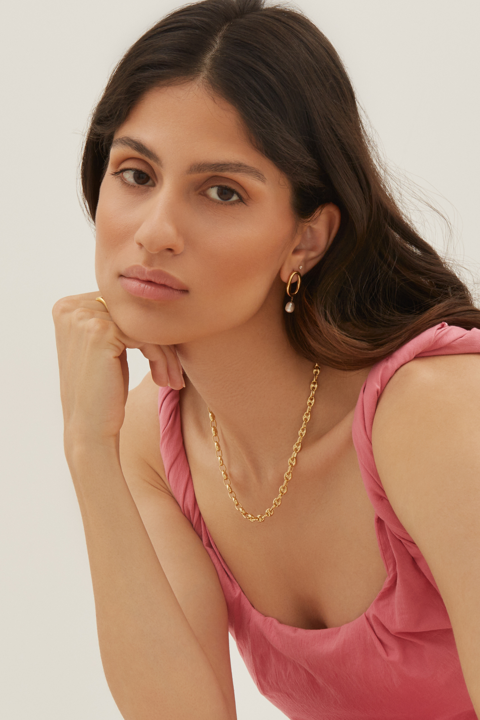 Dolce Vita Earrings - Gold Earrings Twenty Compass   