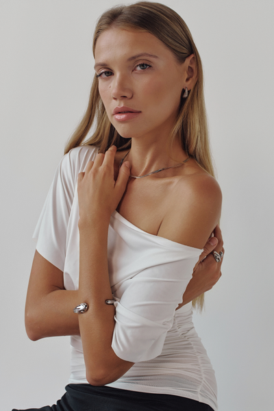 Fondu Bracelet - Silver