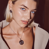 Dune Necklace - Silver Necklaces Twenty Compass   