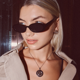 Origin Earrings - Silver Earrings Twenty Compass