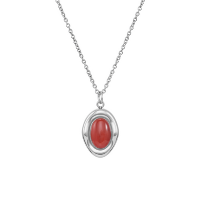 Bordeaux Necklace - Silver