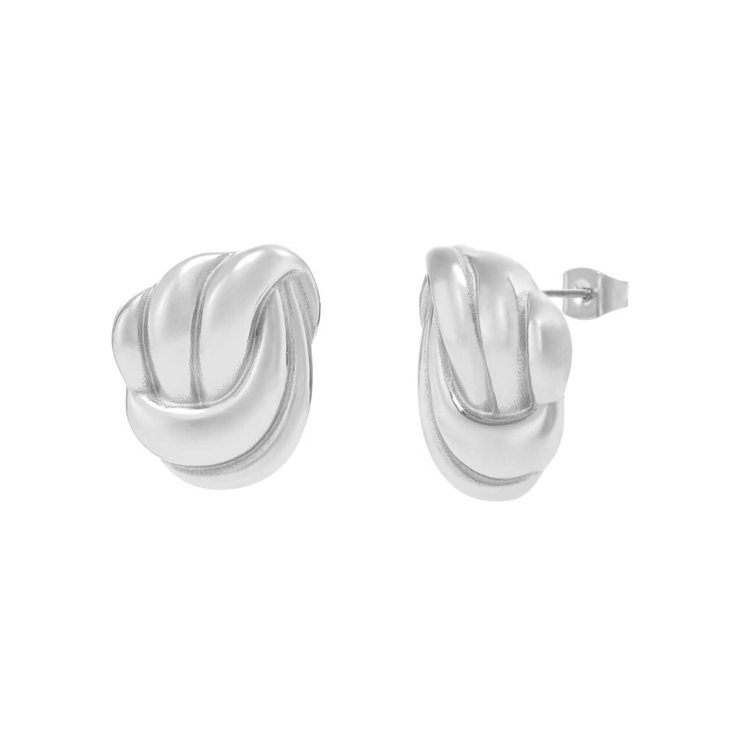 Boucles d& Boucles d'Oreilles Elegance - Argent