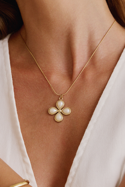 Fleur Necklace - Gold