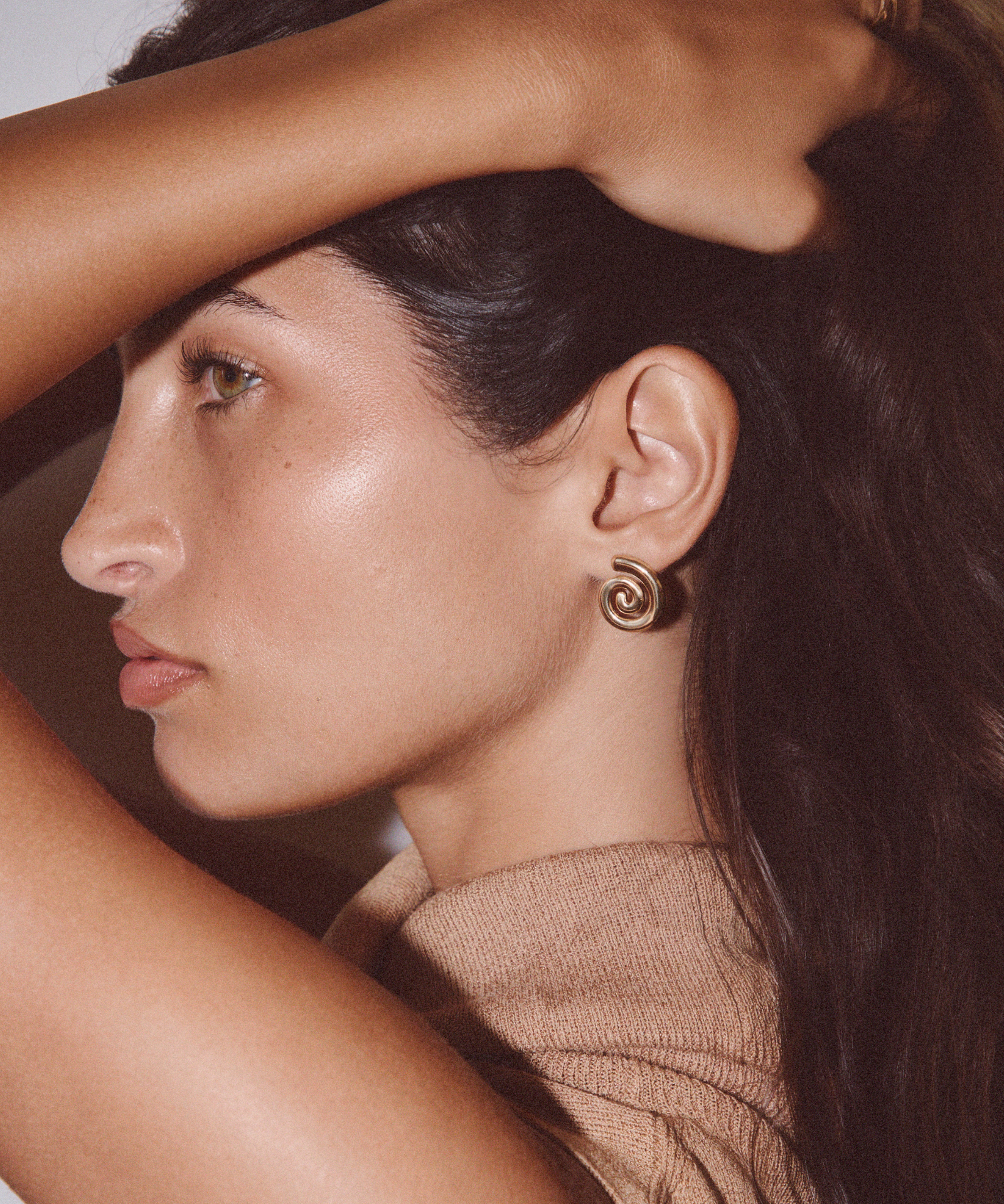 Origin Hoops - Gold Earrings Twenty Compass   