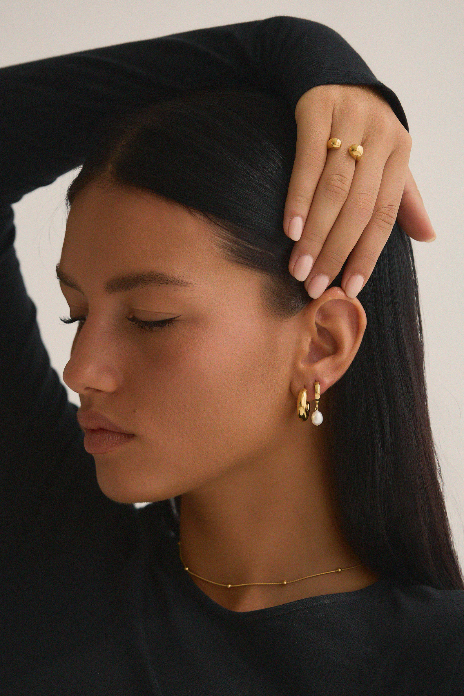 Aura Necklace - Gold Necklaces Twenty Compass   