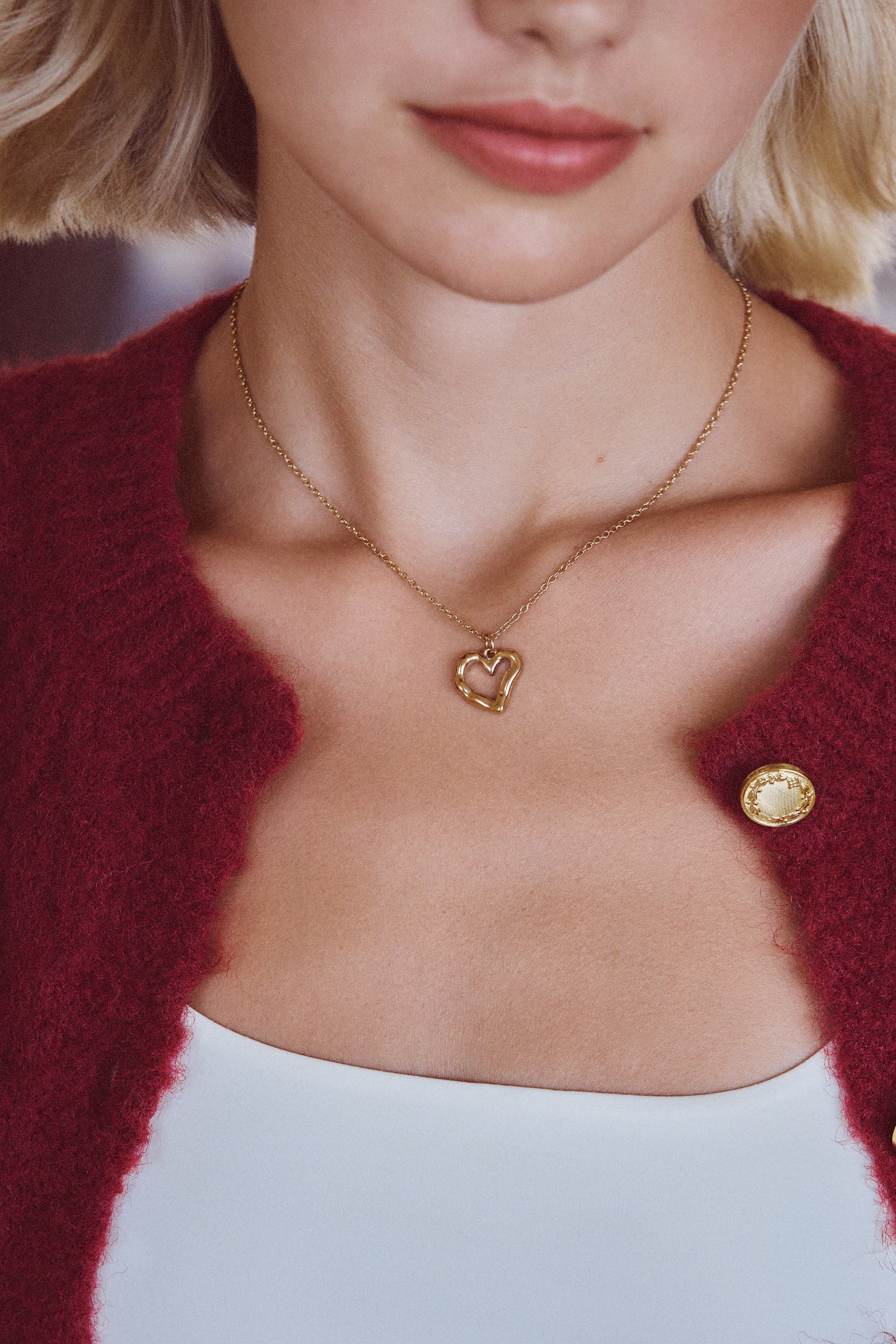 Reverie Necklace - Gold Necklaces Twenty Compass    Collier Reverie - Or