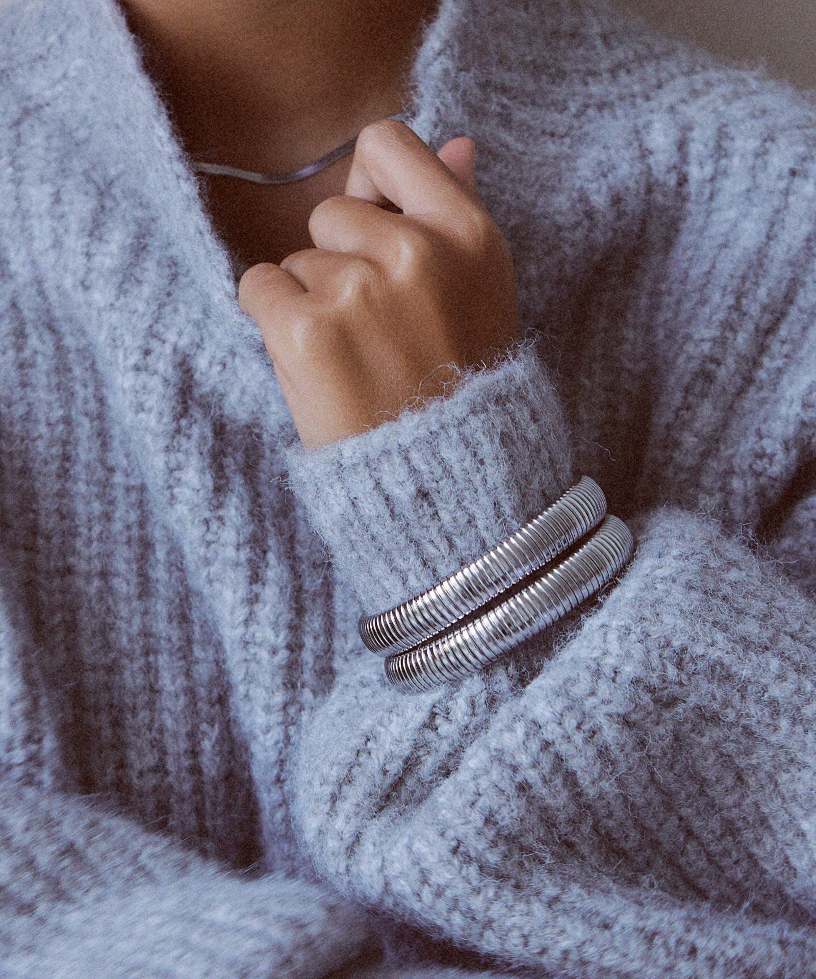Riba Bracelet - Silver Bracelets Twenty Compass   