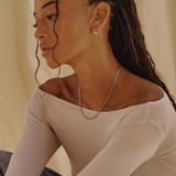 Vela Necklace - Silver - Twenty Compass