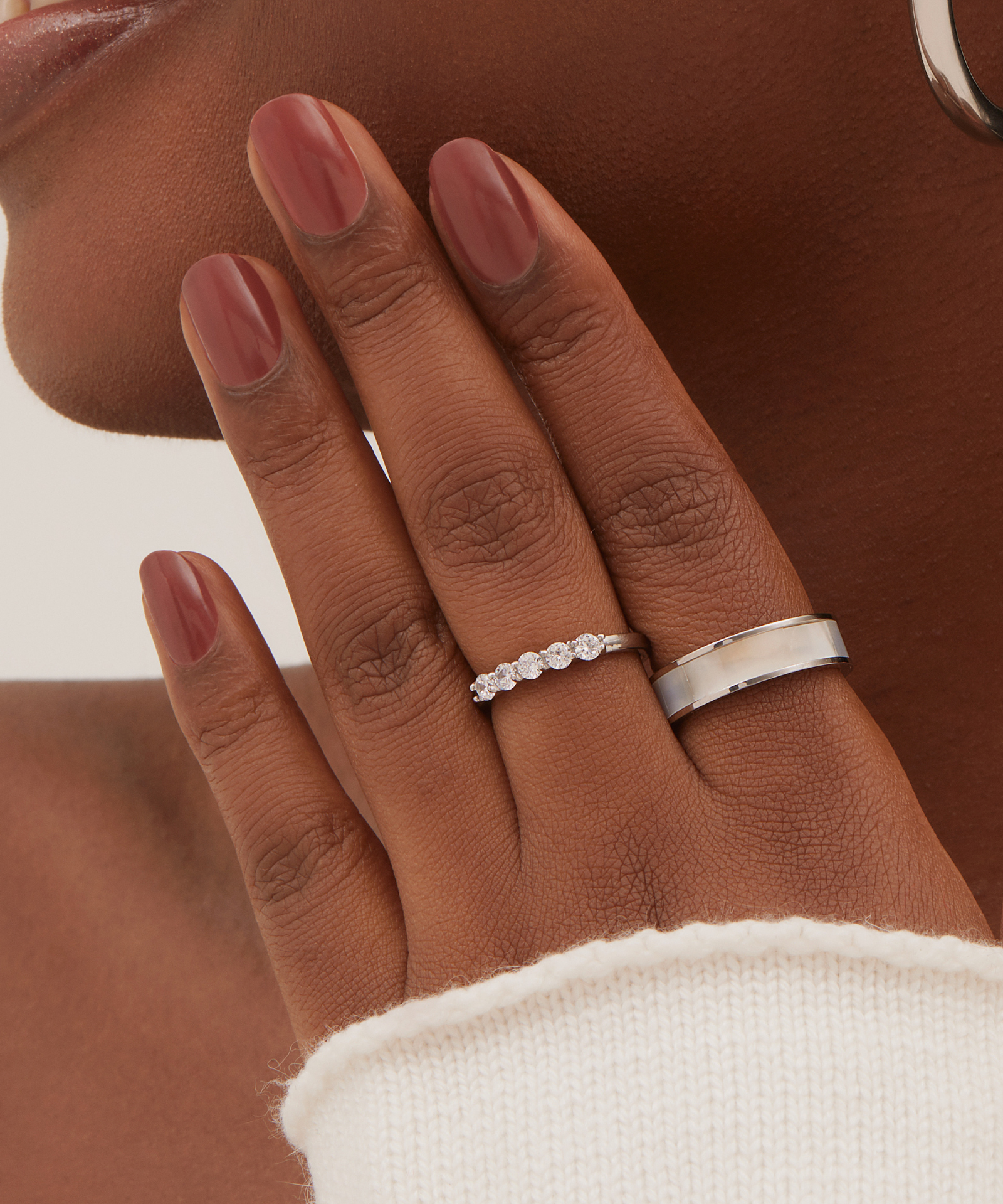 Mirage Ring - Silver Rings Twenty Compass   