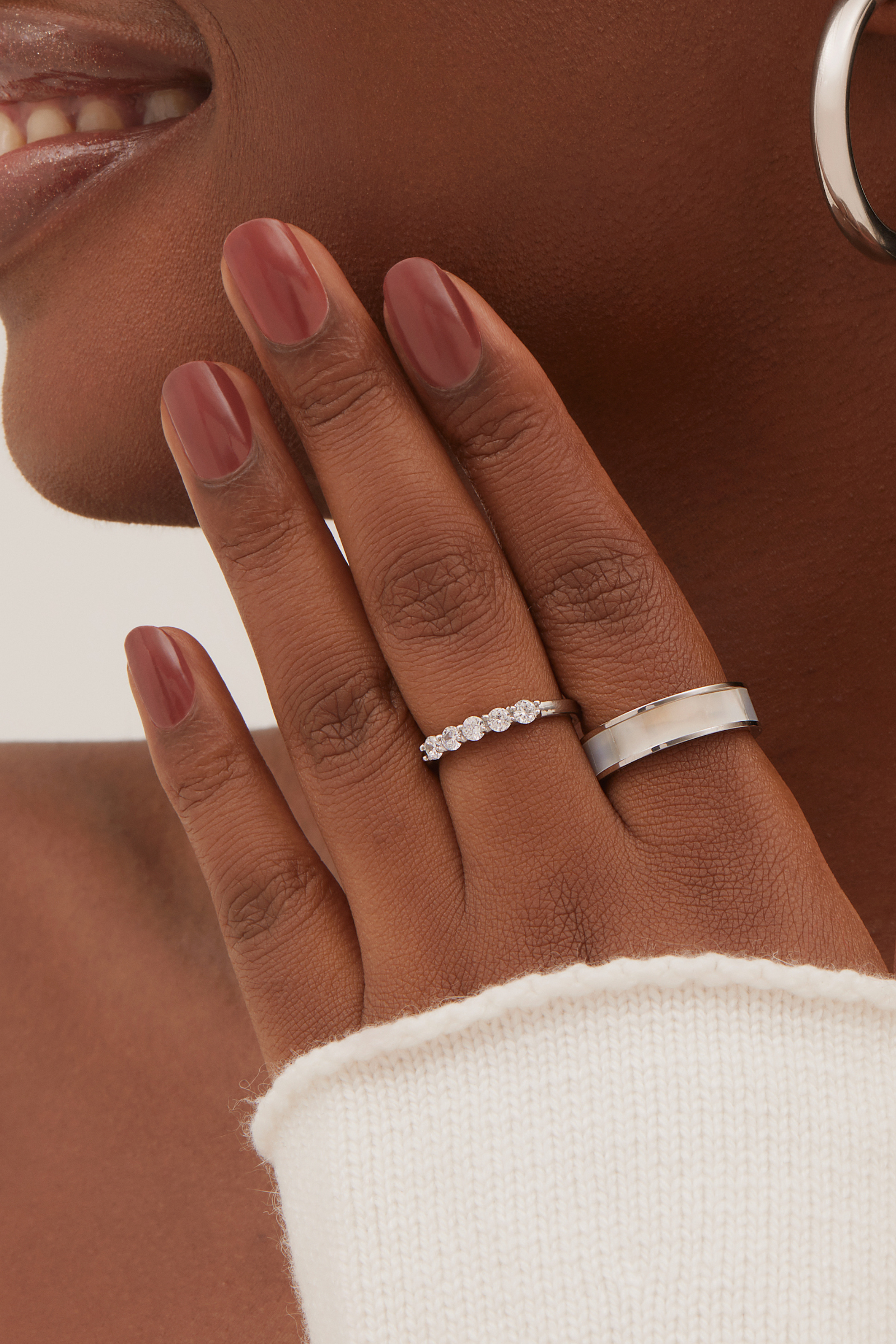 Mirage Ring - Silver Rings Twenty Compass   