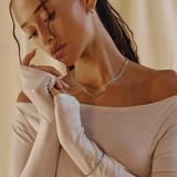 Vela Necklace - Silver - Twenty Compass