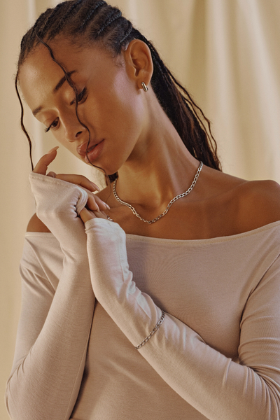 Vela Bracelet - Silver