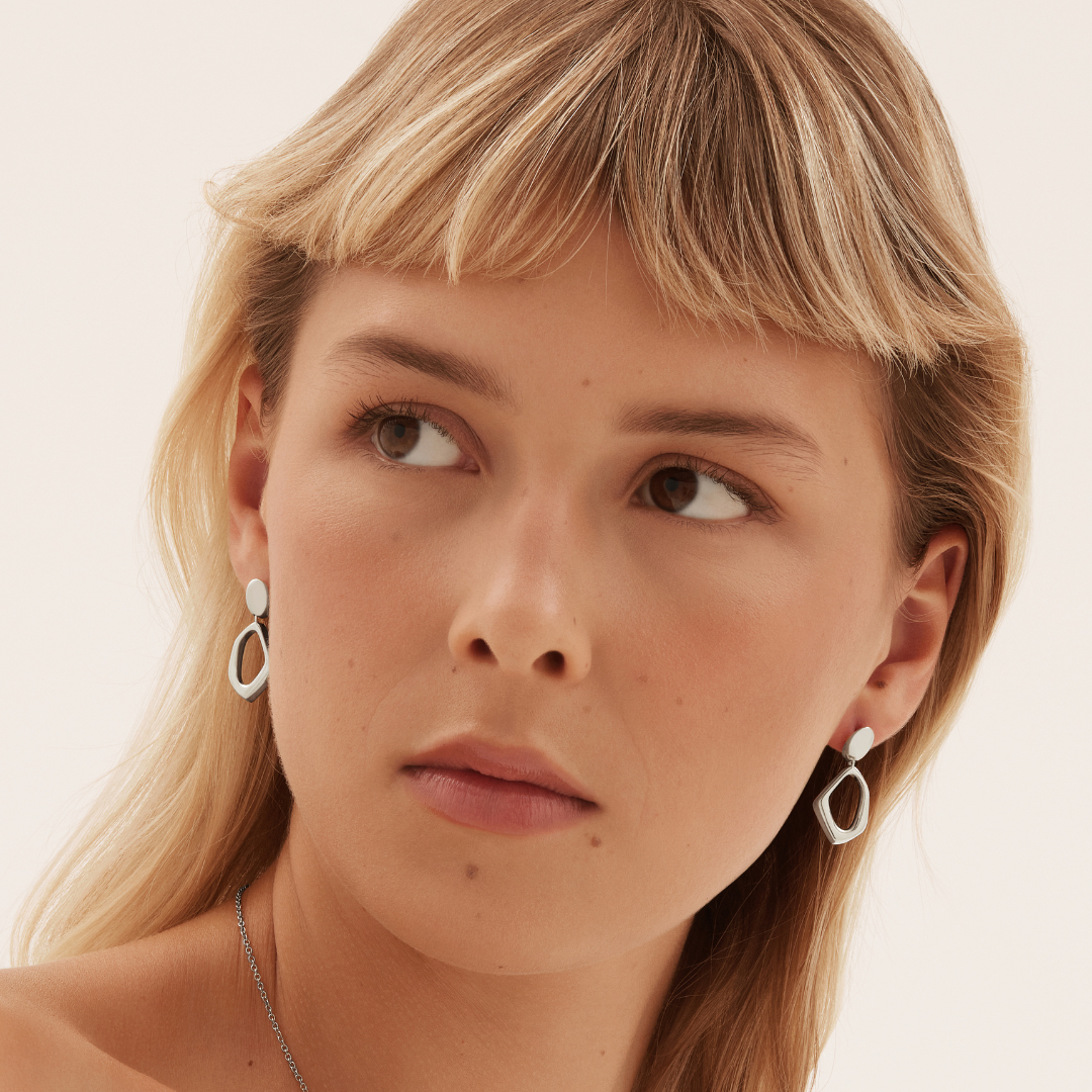 Nova Earrings - Silver Nova Earrings - Silver