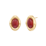 Boucles d'Oreilles Bordeaux
