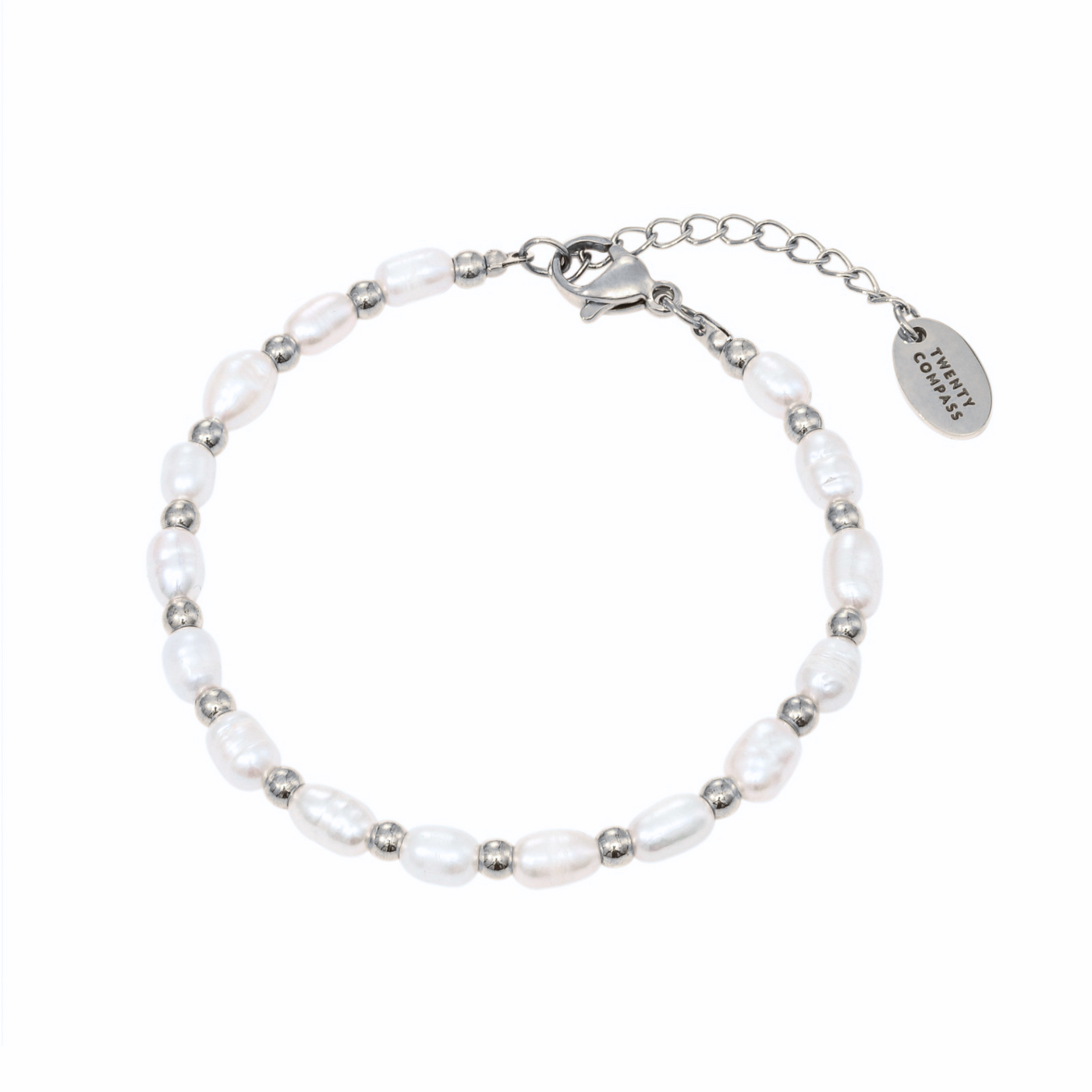 Lagoon Pearl Bracelet - Silver