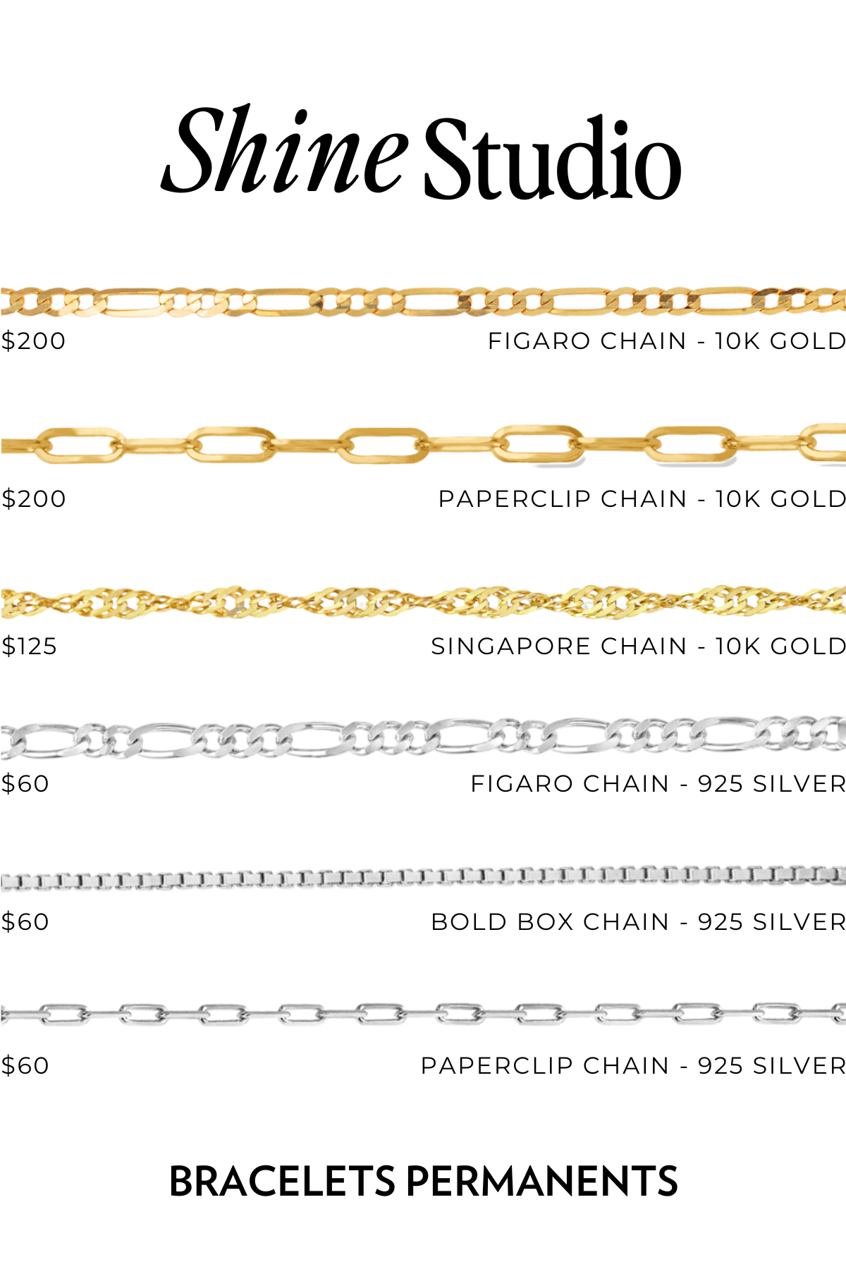 Permanent Jewelry appointment Permanent Jewelry appointment