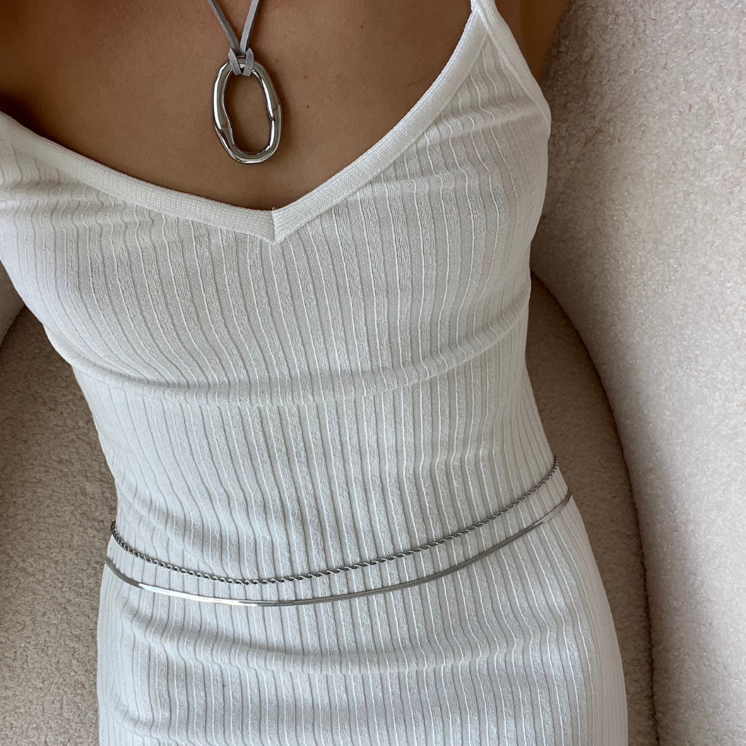 Embrace Body Chain - Silver Body Chains Twenty Compass   