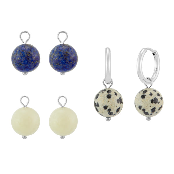  Cléo Hoops - Silver