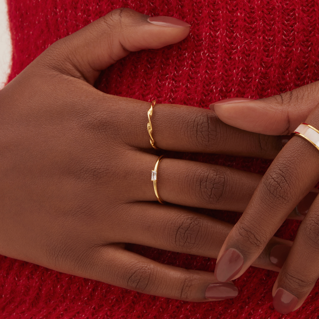 Souvenirs Ring - Gold Rings Twenty Compass   